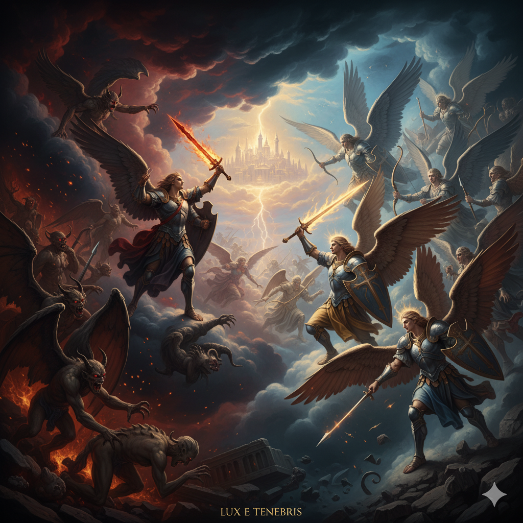 The Unseen War: An Orthodox Christian Perspective on Angels and Demons